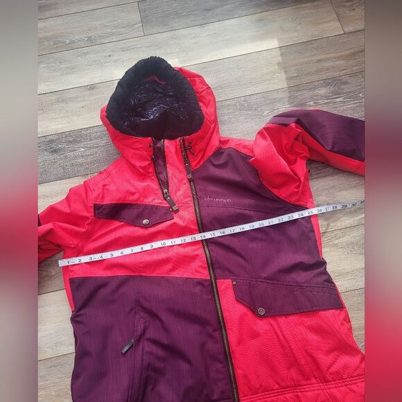Obermeyer Sara Jacket size ladies 18 ski snowboard purple & pinkish - Picture 9 of 14